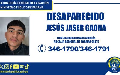 Se solicita colaboración para ubicar a un hombre desaparecido en Arraiján