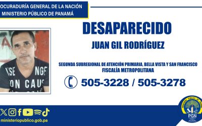 Se solicita apoyo de la ciudadanía para ubicar a persona desaparecida