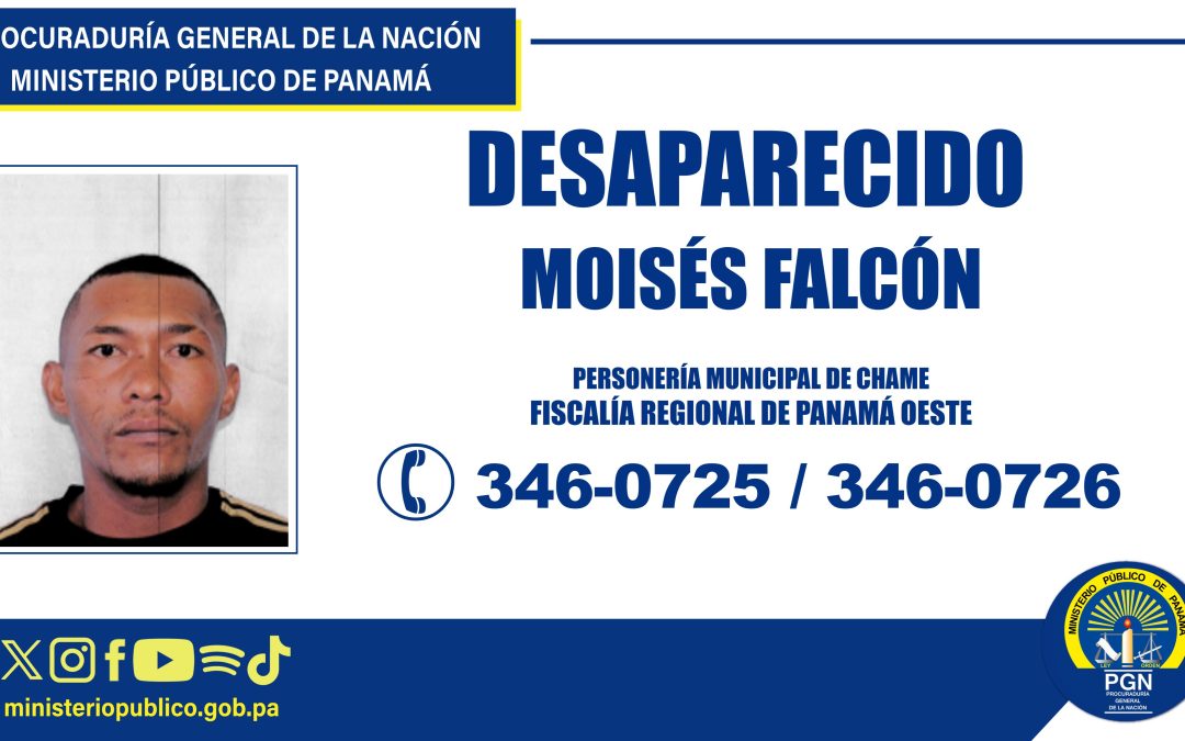 Personería Municipal de Chame inicia investigación tras la desaparición de un hombre