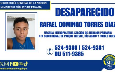Solicitan apoyo para ubicar persona desaparecida