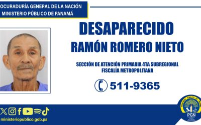 Se solicita la colaboración ciudadana para localizar a hombre desaparecido