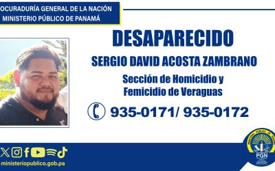 Se solicita la colaboración ciudadana para localizar a hombre desaparecido en Santiago