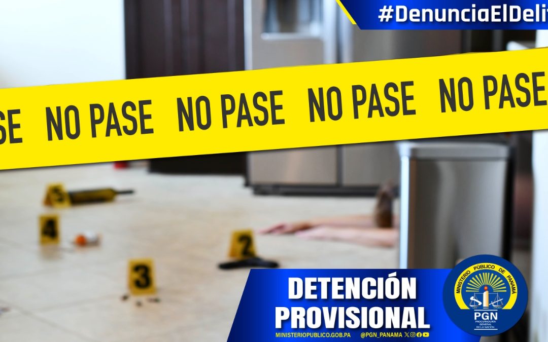 Hombre queda detenido provisionalmente por dos homicidios y una tentativa