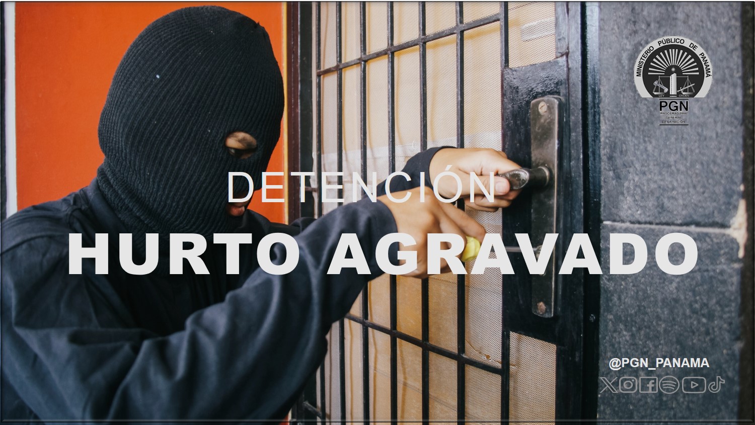 Detienen provisionalmente a una persona por el delito de hurto agravado