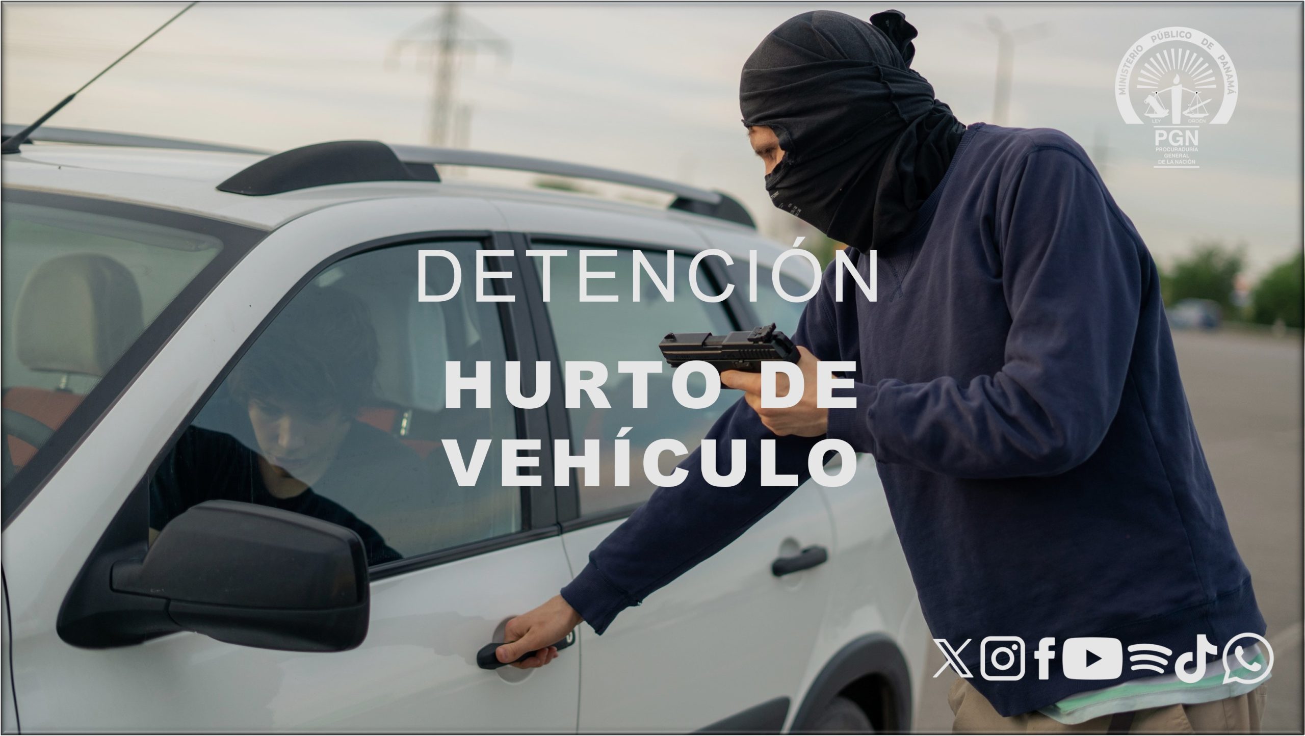 En Chiriquí ordenan la detención provisional de un hombre imputado por el delito de hurto de vehículos