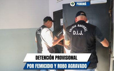 Ordenan la detención de una persona por femicidio y robo