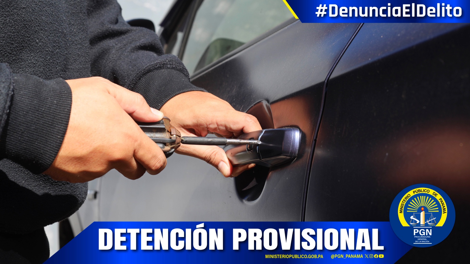 Imponen detención provisional por tentativa de robo