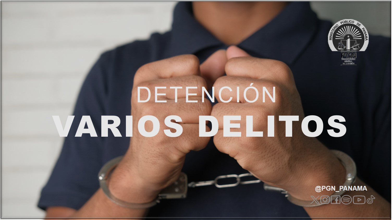 Queda detenido por tentativa de homicidio y otros delitos