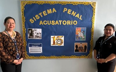 Fiscalía Regional de Panamá Oeste se une a la conmemoración del Sistema Penal Acusatorio con actividades de divulgación