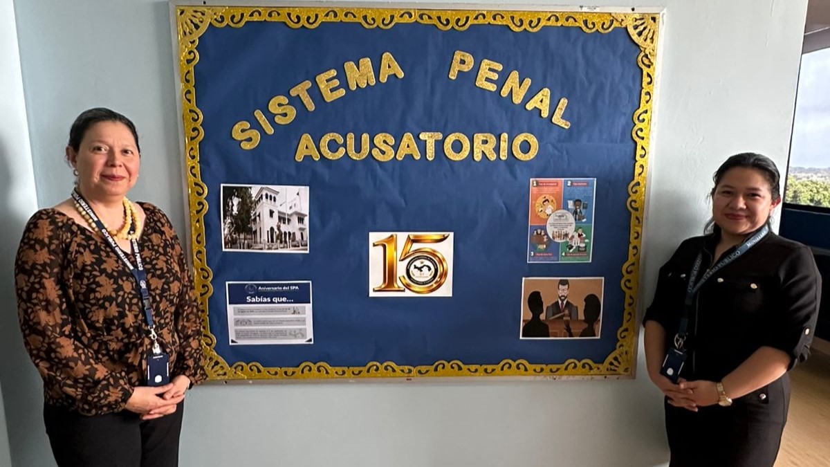 Fiscalía Regional de Panamá Oeste se une a la conmemoración del Sistema Penal Acusatorio con actividades de divulgación