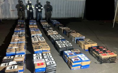 Fiscalía de Drogas de Panamá incauta más de 1.6 toneladas de droga en una semana