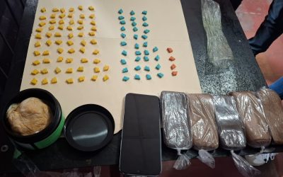 Se aprehende a un hombre en Chiriquí tras retirar un paquete con presunta sustancia ilícita