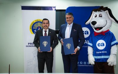 La PGN y Caja de Ahorros firman convenio que promueve la inclusión financiera para colaboradores del Ministerio Público