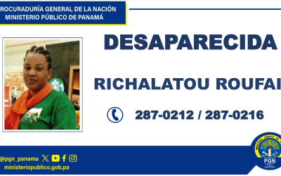 Se le solicita a la ciudadanía colaboración para ubicar a una persona desaparecida