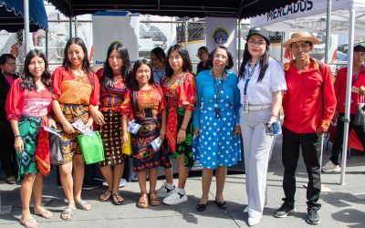 Secretaría de Derechos Humanos, acceso a la Justicia y Género participa en la Feria de los 111 años de conmemoración de la Junta Comunal de Calidonia