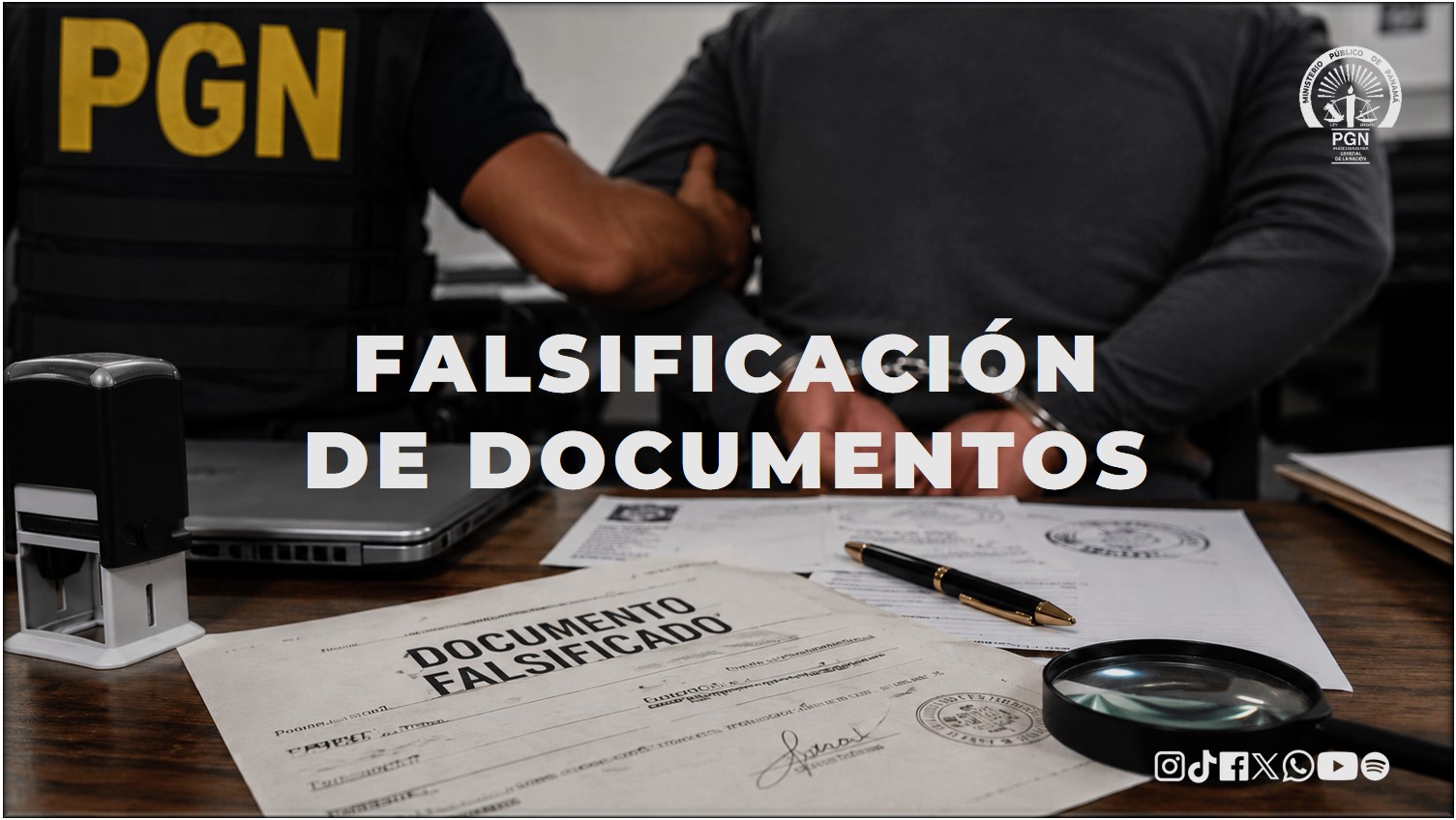 Ordenan detención provisional para hombre de 54 años por falsificar documentos y despojar de finca a adulto mayor en Chiriquí y Los Santos