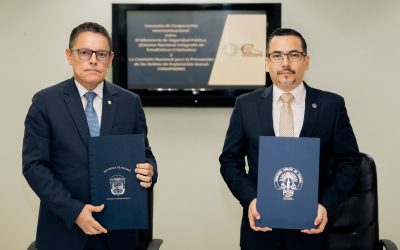 Firman Convenio de Cooperación Interinstitucional entre la CONAPREDES y el Ministerio de Seguridad Pública