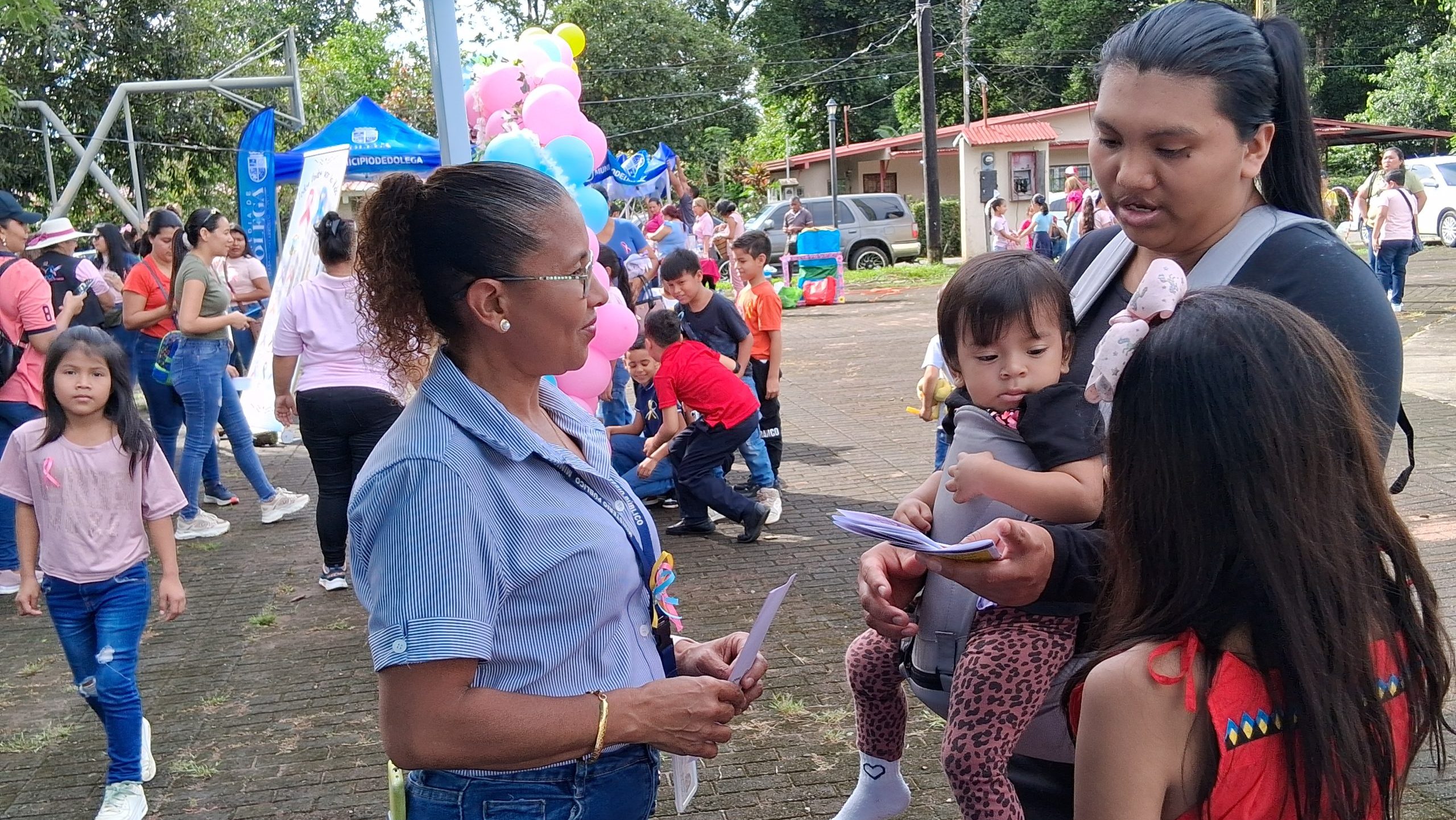 En Dolega Fiscalía Regional participa en campaña de salud y promueve las labores judiciales en este distrito