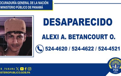 Se solicita la cooperación para ubicar a una persona desaparecida