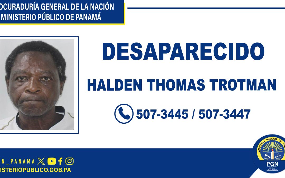 Se solicita la colaboración ciudadana para la ubicación de una persona desaparecida