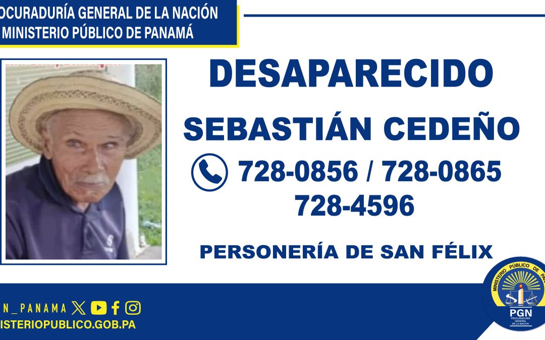 Reportan adulto mayor desaparecido en Oriente piden colaboración para dar con su paradero