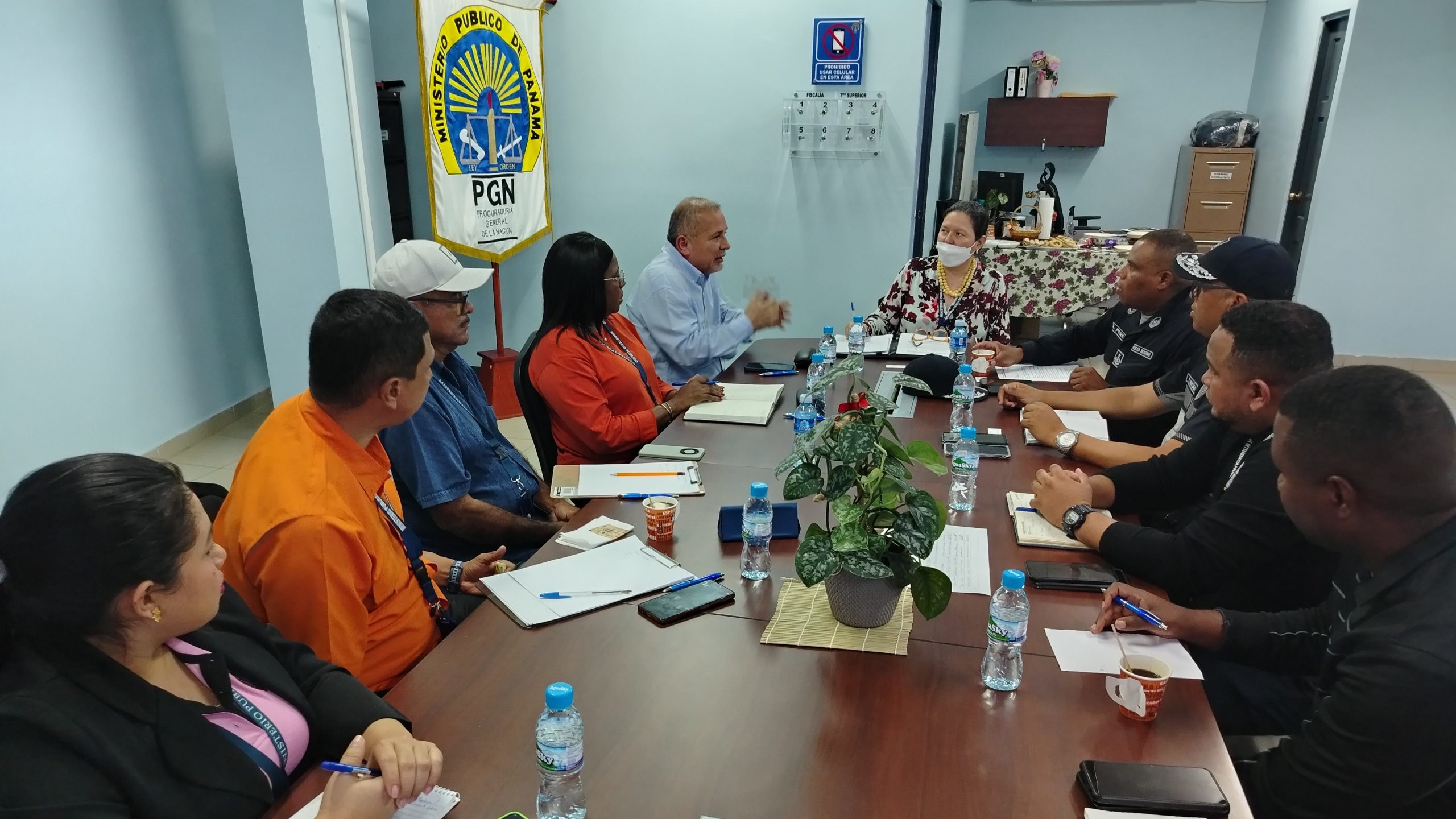 Fiscalía Regional de Panamá Oeste coordina acciones con la Policía Nacional para optimizar investigaciones