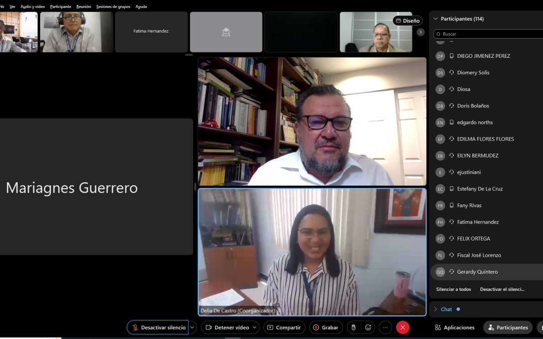 Finaliza conferencia magistral sobre desafíos en torno a la formulación de imputación en el Sistema Penal Acusatorio