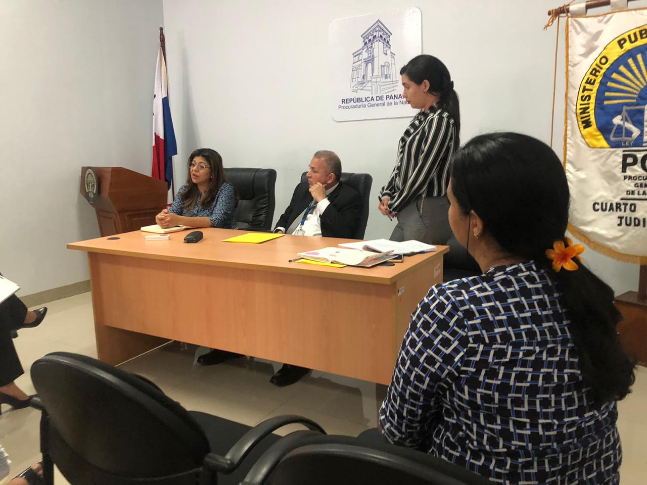 Ministerio Público en Los Santos se reúne con personal del Ministerio de Educación