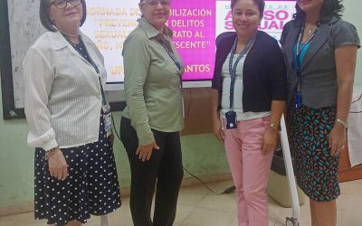 Sensibilización sobre la prevención de delitos sexuales y maltrato al niño, niña o adolescente