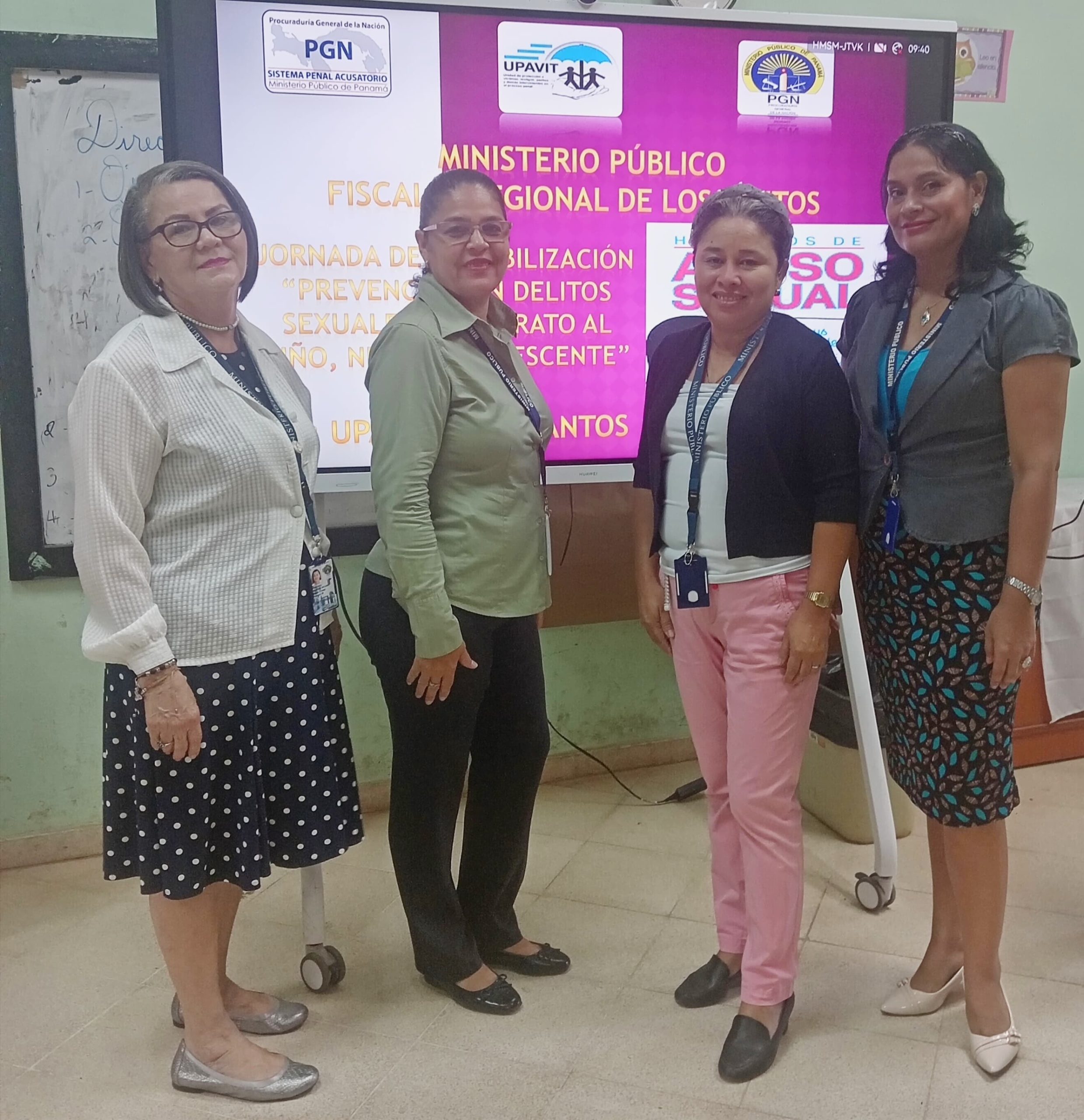 Sensibilización sobre la prevención de delitos sexuales y maltrato al niño, niña o adolescente