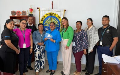 UPAVIT Coclé recibe reconocimiento por su labor en los 15 años del Sistema Penal Acusatorio