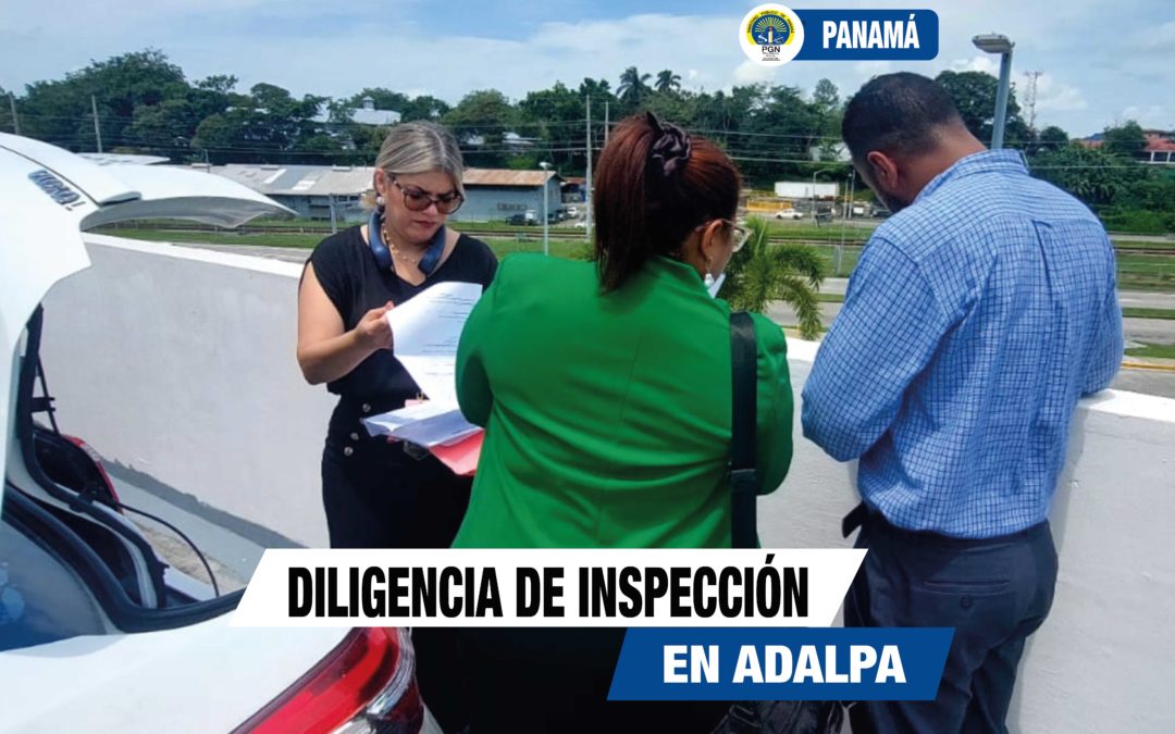 Fiscalía Anticorrupción realiza inspección ocular a vehículos en Adalpa