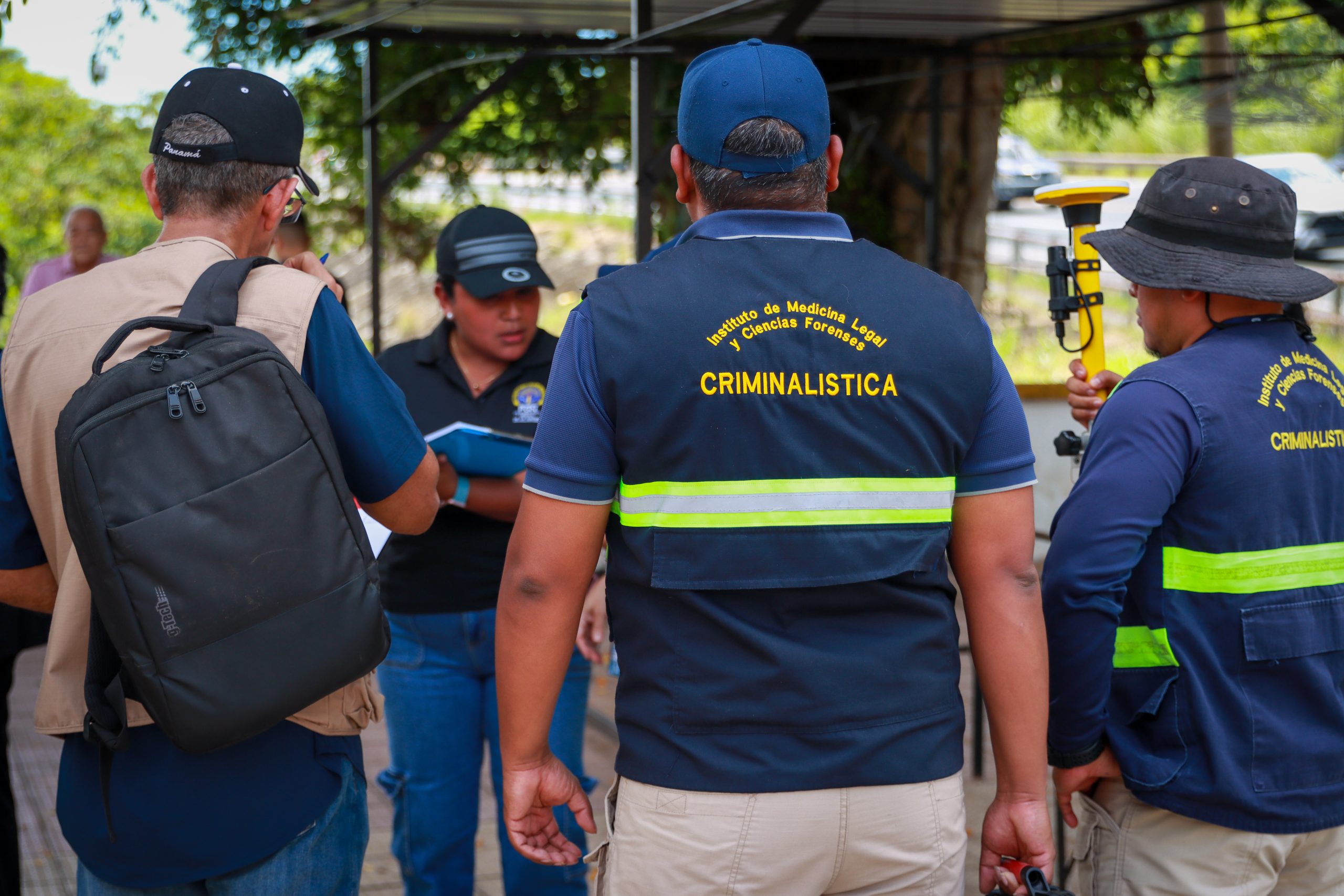 PGN realiza inspección en el sitio donde se encontraba el Mirador del Puente de las Américas