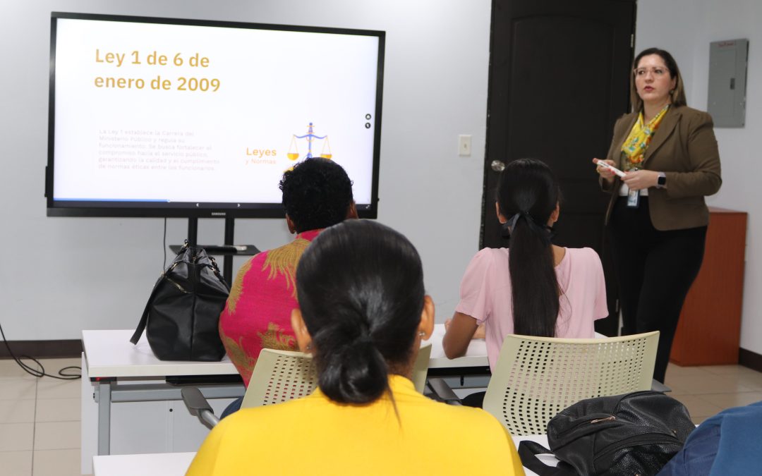 El Instituto Superior de Formación de Fiscales del Ministerio Público Dra. Clara González de Behringer realiza Jornada de Inducción Institucional