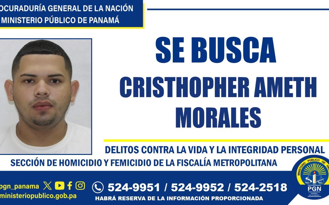 Sección de Homicidio y Femicidio solicita información para ubicar a un ciudadano buscado por tentativa de homicidio