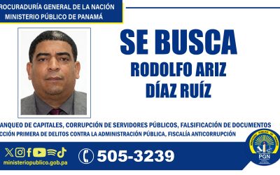 Se pide colaboración para ubicar a una persona señalada por varios delitos