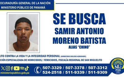 Se solicita información a la ciudadanía para conocer el paradero de un más buscado por homicidio