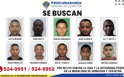 Ministerio Público pide la colaboración de la ciudadanía para ubicar a requeridos por delitos de homicidio y tentativa de homicidio