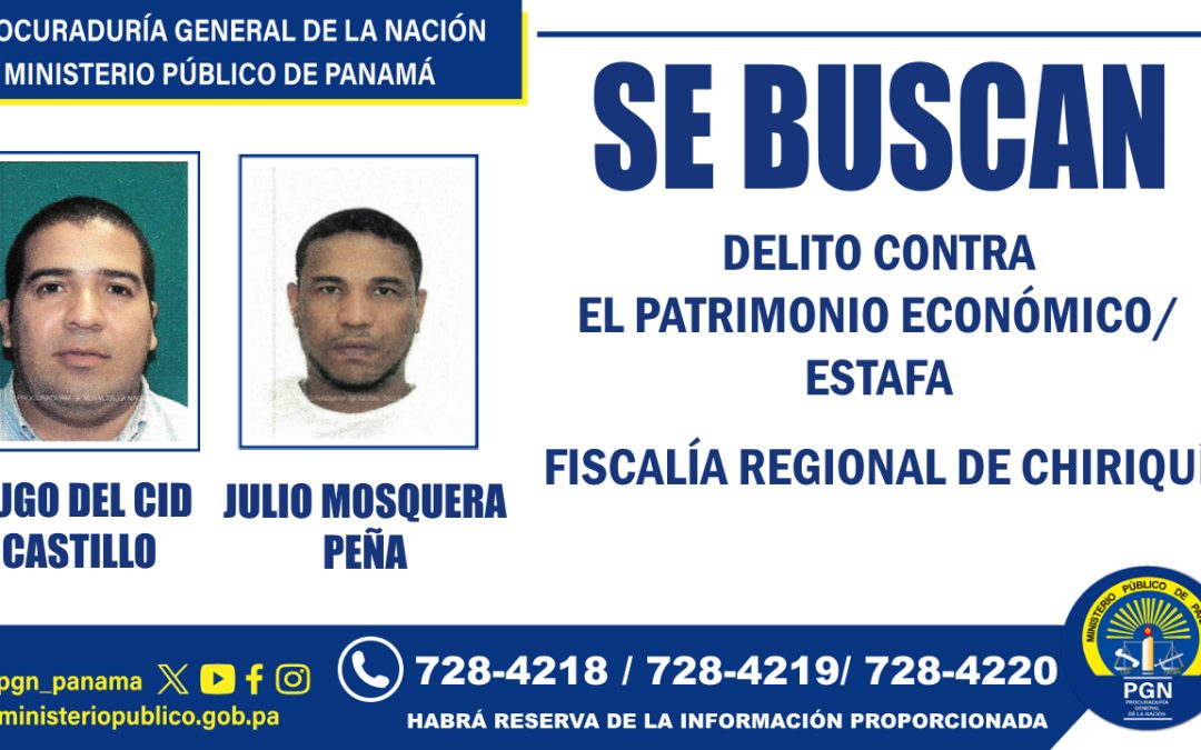 Se solicita a la ciudadanía su colaboración para ubicar a dos personas   