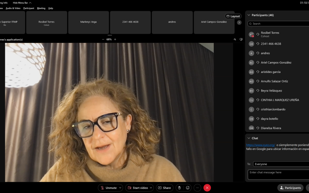 Foro Académico aborda las novedades legales y jurisprudenciales en materia penal de adolescentes 2025