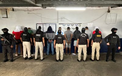 Más de 10 personas aprehendidas por pandillerismo en operación “Golpe”