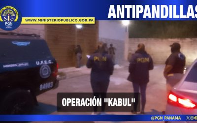 Resultados de la Operación Kabul: Aprehensión de 12 personas vinculadas a Pandilla Killa o H35
