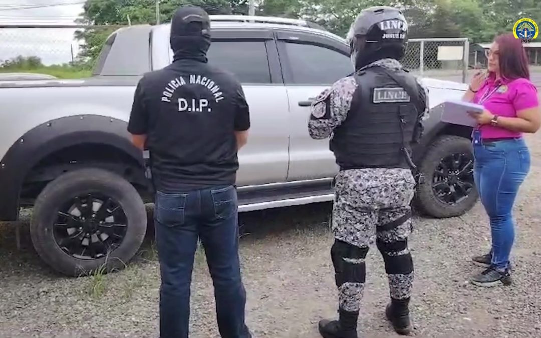 Mediante operación “Labrador” la Fiscalía Regional de Panamá Oeste ubicó 10 vehículos relacionados al delito de falsificación de documentos en general