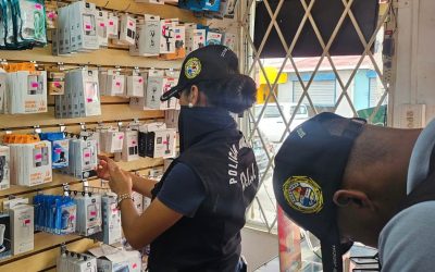 Unos 186 productos incautados tras la ejecución de la Operación Sonido en Penonomé