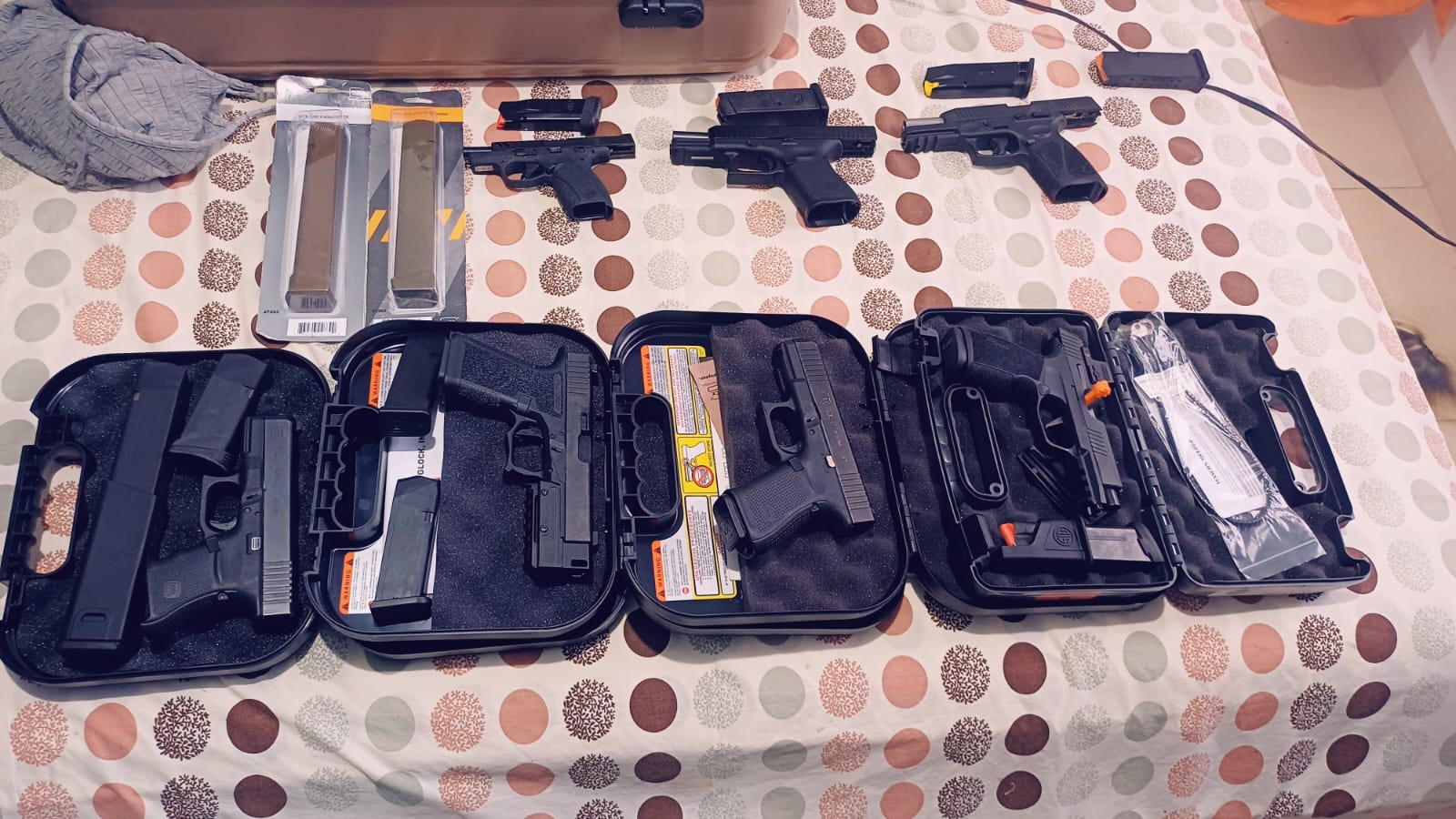 Mediante operación Wagram incautan armas y dinero en efectivo en Tocumen