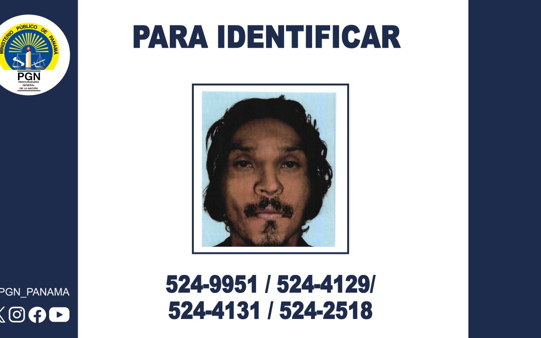 Ministerio Público solicita la cooperación de la ciudadanía para identificar víctima de atropello registrado en Chepo