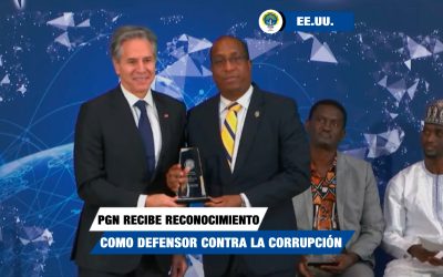 Procurador General de la Nación, Javier Caraballo, es reconocido por el Departamento de Estado de los Estados Unidos en la premiación anual de líderes mundiales contra la corrupción