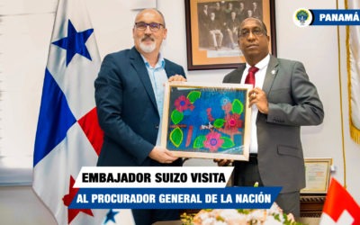 Embajador de Suiza visita al Procurador General de la Nación