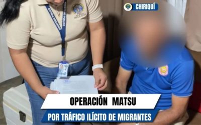 En operación Matsu aprehenden a siete personas por el delito de tráfico ilegal de migrantes