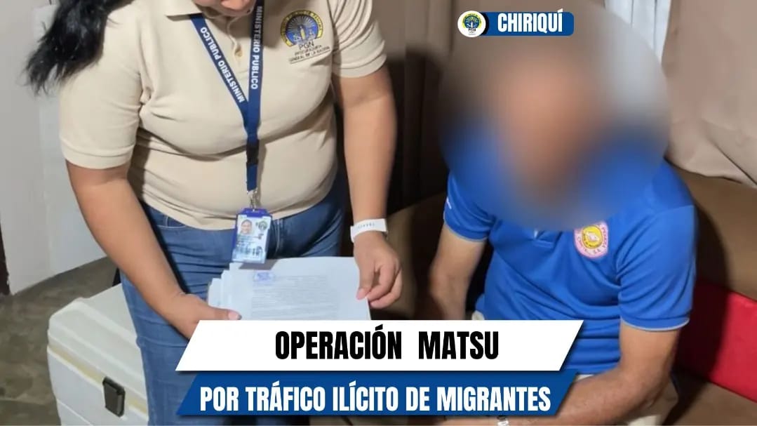 En operación Matsu aprehenden a siete personas por el delito de tráfico ilegal de migrantes